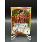 Jayden Danns /50 aláírt focis kártya - 2025-26 Topps UEFA Club Competitions - Liverpool