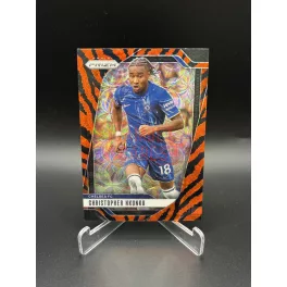   Christopher Nkunku Tiger Stripe SSP focis kártya - 2024-25 Panini Prizm - Chelsea
