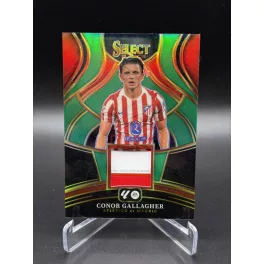   Conor Gallagher SM-CG – 2025-26 Panini Select LaLiga Memorabilia Green Prizm /5 – Atlético Madrid