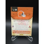 Colt McCoy 1/1 NFL Shield mezdarabos kártya – 2012 Panini National Treasures – Cleveland Browns