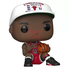   Funko POP! NBA Michael Jordan Chicago Bulls 3 Times in a Row #222 Vinyl Figura 8,6 cm