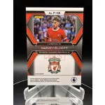 Harvey Elliott Penmanship /99 aláírt focis kártya – 2023-24 Panini Prizm – Liverpool