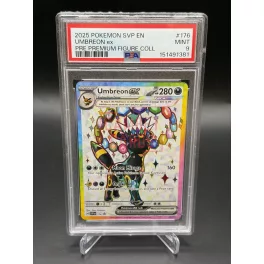   Umbreon ex Special Art Kártya PSA MINT 9 – #176 – 2025 Pokémon SVP EN Premium Figure Collection