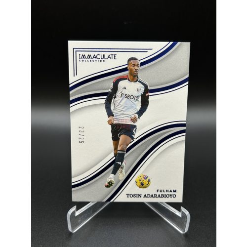 Tosin Adarabioyo /25 - 2023-24 Panini Immaculate – Fulham focis kártya