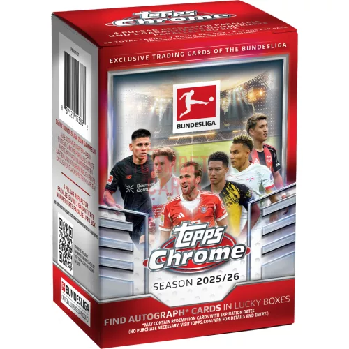 2025-26 Topps Chrome Bundesliga Blaster Box