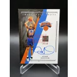 Allan Houston IS-ALH Impeccable Shots Aláírt Kártya 18/99 – 2020-21 Panini Impeccable – New York Knicks