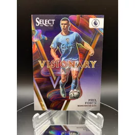   Phil Foden Visionary Case Hit focis kártya - 2022-23 Panini Select - Manchester City
