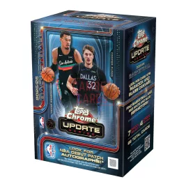 2025-26 Topps Chrome Updates Basketball Value Box