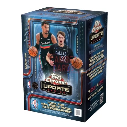 2025-26 Topps Chrome Updates Basketball Value Box