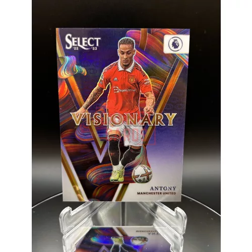 Anthony Visionary Case Hit focis kártya - 2022-23 Panini Select - Manchester United