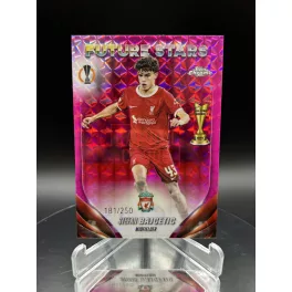   Stefan Bajcetic Future Stars /250 focis kártya - 2023-24 Topps Chrome - Liverpool