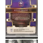 Kylian Mbappé White /20 PSA 9 gradelt focis kártya - 2023-24 Select FIFA - Franciaország