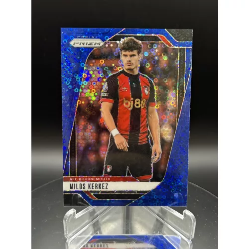 Milos Kerkez /99 számozott focis kártya - 2024-25 Panini Prizm Premier League - Bournemouth