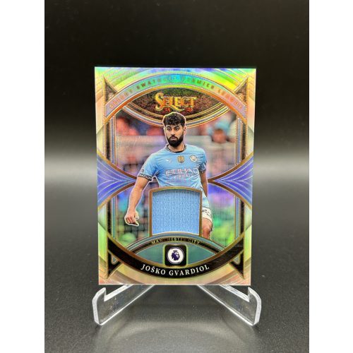 Josko Gvardiol Select Swatches mezdarabos foci kártya - 2024-25 Panini Select Premier League - Manchester City