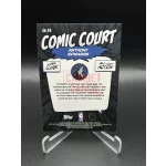 Anthony Edwards Comic Court NBA kosaras kártya – 2025 Topps Flagship Basketball – Minnesota Timberwolves