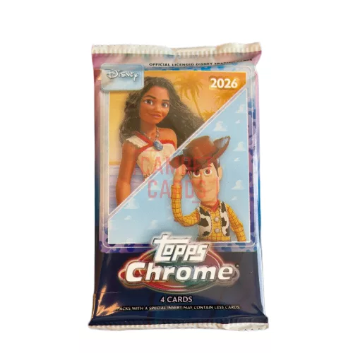2026 Topps Chrome Disney Value Box csomag