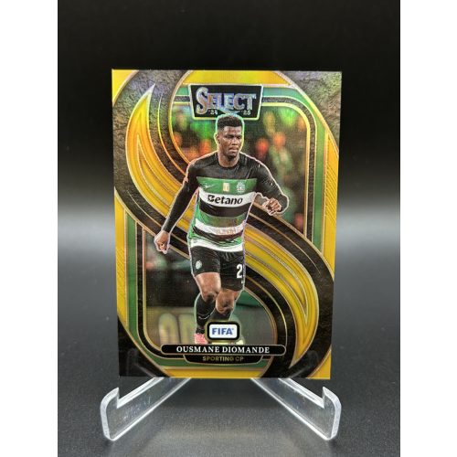 Ousmane Diomande /10 Gold focis kártya - 2024-25 Panini Select FIFA - Sporting CP