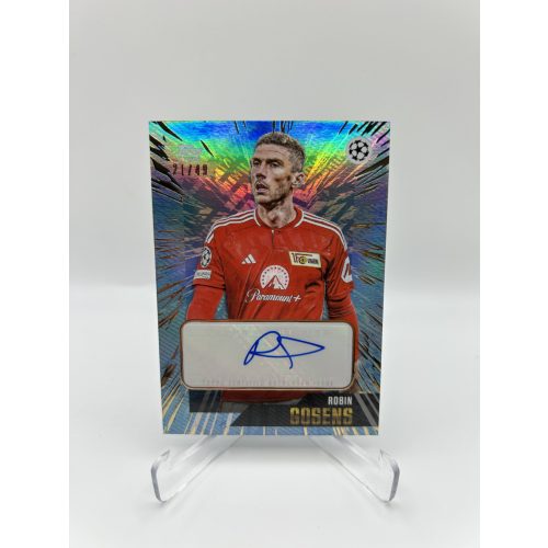 Robin Gosens /49 Union Berlin aláírt focis kártya - 2023-24 Topps Gold