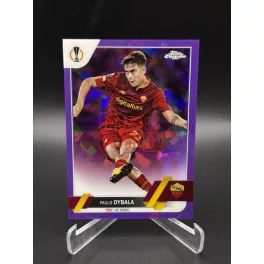   Paulo Dybala /15 focis kártya #159 – 2022-23 Topps Chrome Sapphire UEFA – AS Roma
