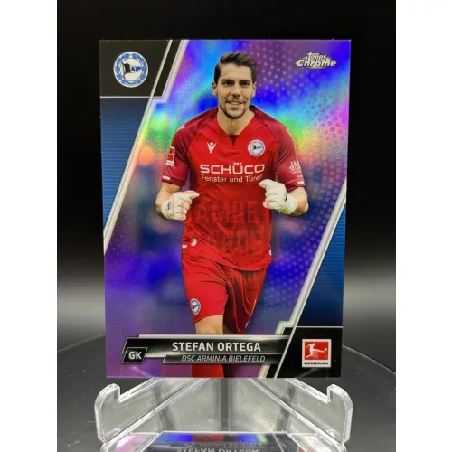 Stefan Ortega /299 számozott focis kártya - 2021-22 Topps Chrome Bundesliga - Bielefeld