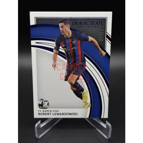 Robert Lewandowski #75 – 2022-23 Panini Immaculate Collection /25 – FC Barcelona