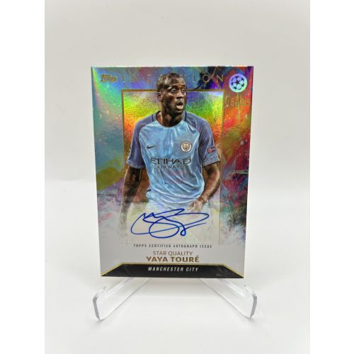 Yaya Toure /49 aláírt focis kártya - 2023-24 Topps Inception - Manchester City