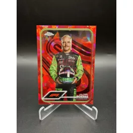   Valtteri Bottas /5 Red F1 kártya – 2024 Topps Chrome Sapphire Formula 1– Stake F1 Team Kick Sauber