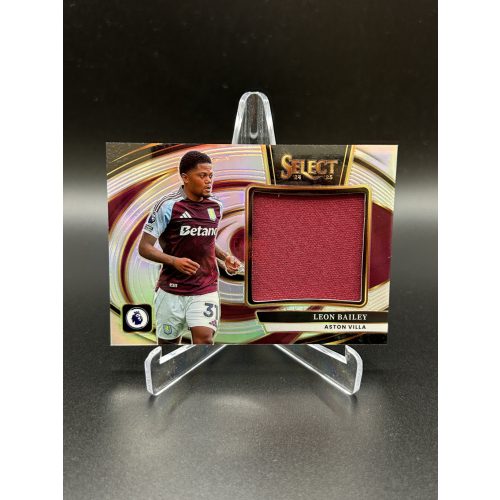 Leon Bailey mezdarabos foci kártya - 2024-25 Panini Select Premier League