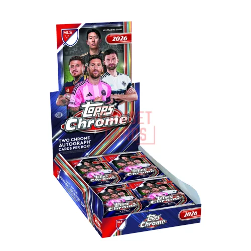 2026 Topps Chrome MLS Hobby Box