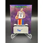 RC Keyonte Johnson /49 aláírt mezdarabos NBA kosaras kártya - 2023-24 Panini Obsidian Basketball - Oklahoma City Tunder