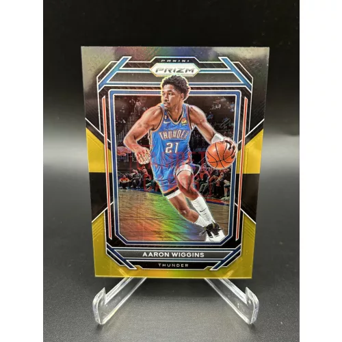 Aaron Wiggins /5 Black Gold NBA kosaras kártya - 2022-23 Panini Prizm Basketball - Oklahoma City Thunder