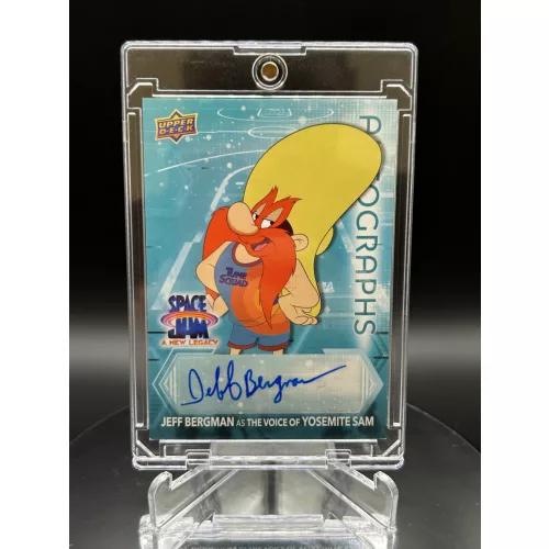Yosemite Sam / Rissz-rossz Sam aláírt kártya - Upper Deck - Looney Tunes
