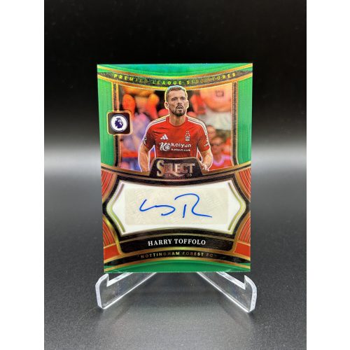 2024-25 Panini Select Premier League Harry Toffolo /5 aláírt foci kártya