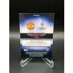 Nemanja Vidic /75 Road To Glory aláírt focis kártya – 2025-26 Topps Chrome UEFA Club Competitions – Manchester United