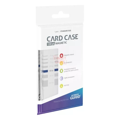 130pt Ultimate Guard Card Case Magnetic One Touch holder mágneses kemény tok