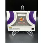 RC Maxwell Lewis /25 aláírt mezdarabos NBA kosaras kártya – 2023-24 Panini Immaculate Baasketball –  Los Angeles Lakers