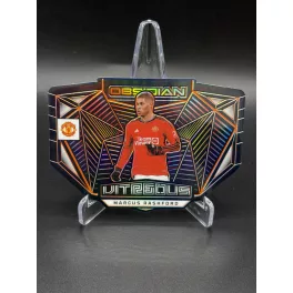   Marcus Rashford Vitreous /99 – 2023-24 Panini Obsidian – Manchester United