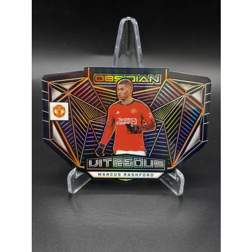 Marcus Rashford Vitreous /99 – 2023-24 Panini Obsidian – Manchester United