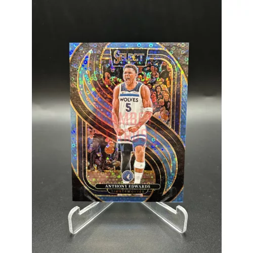 Anthony Edwards /99 NBA kosaras kártya – 2024-25 Panini Select Basketball – Minnesota Timberwolves