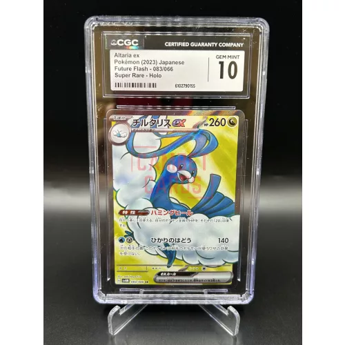 Altaria ex CGC 10 Japanese Future Flash 083/066 Super Rare