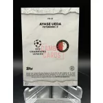 Ayase Ueda Final Destination /199 számozott focis kártya - Topps Chrome - Feyenoord