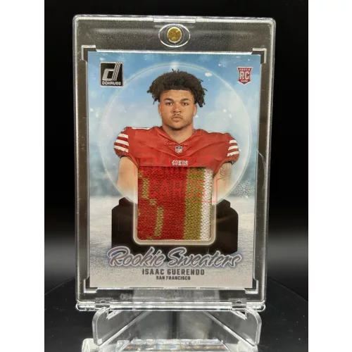 Isaac Guerendo pulcsi darabos NFL amerikai foci kártya - 2024 Panini Donruss Football - San Francisco 49ers