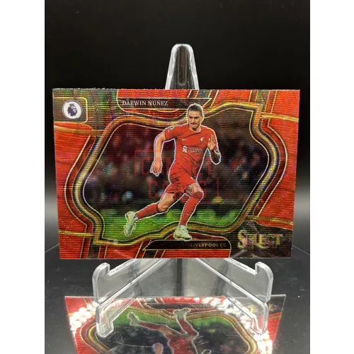 Darwin Nunez Red Field Level focis kártya - 2022-23 Panini Select Premier League - Liverpool