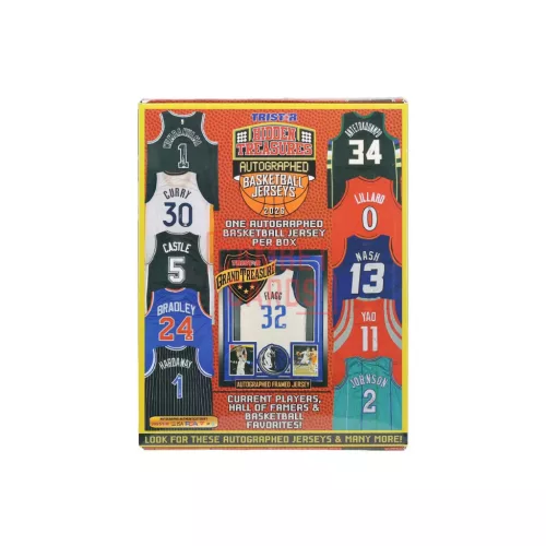 2026 Tristar Hidden Treasures Autographed Basketball Jersey Box