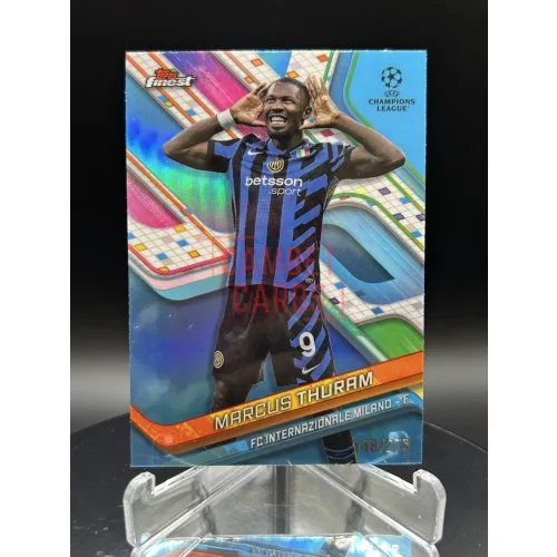 Marcus Thuram /275 számozott focis kártya - Topps Finest - Inter/Internazionale