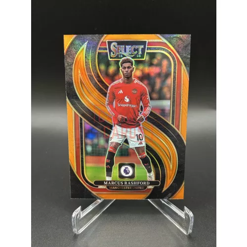 Marcus Rashford /75 focis kártya - 2024-25 Panini Select Premier League Soccer - Manchester United