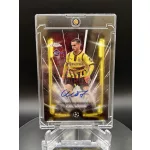 Kjell Watjen Black Lazer aláírt focis kártya - Topps Chrome - Dortmund