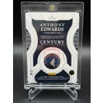 Anthony Edwards CM-AEW Century Materials Relic Kártya 41/99 – 2021-22 Panini National Treasures – Minnesota Timberwolves