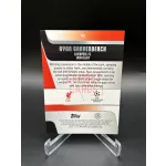 Ryan Gravenberch /25 Orange Geometric focis kártya – 2025-26 Topps Chrome UEFA Club Competitions – Liverpool FC
