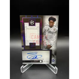  RC Endrick /99 mazdarabos aláírt focis kártya – 2024-25 Museum Collection – Real Madrid